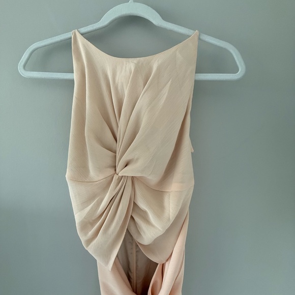 Andrea Iyamah Aminata Jumpsuit in Champagne, Sz L (NWT) - Picture 11 of 15
